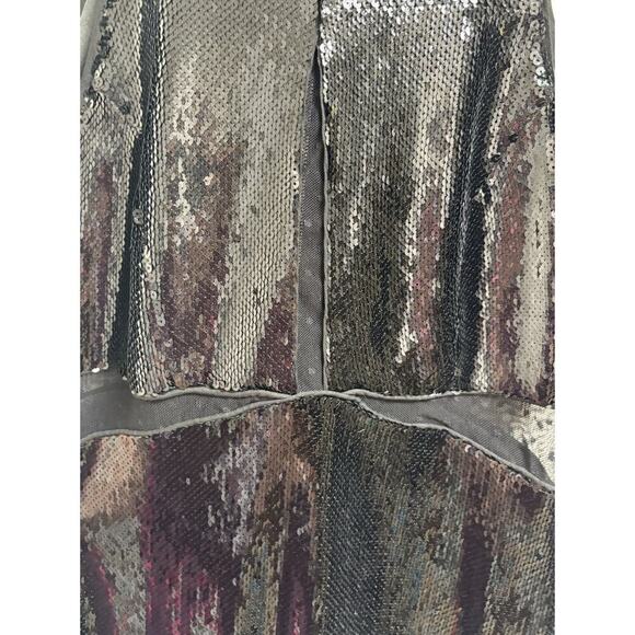 Bardot Black Sequin Bodycon Cocktail Dress | Size 6 Small | NYE Party Glam - Picture 5 of 7